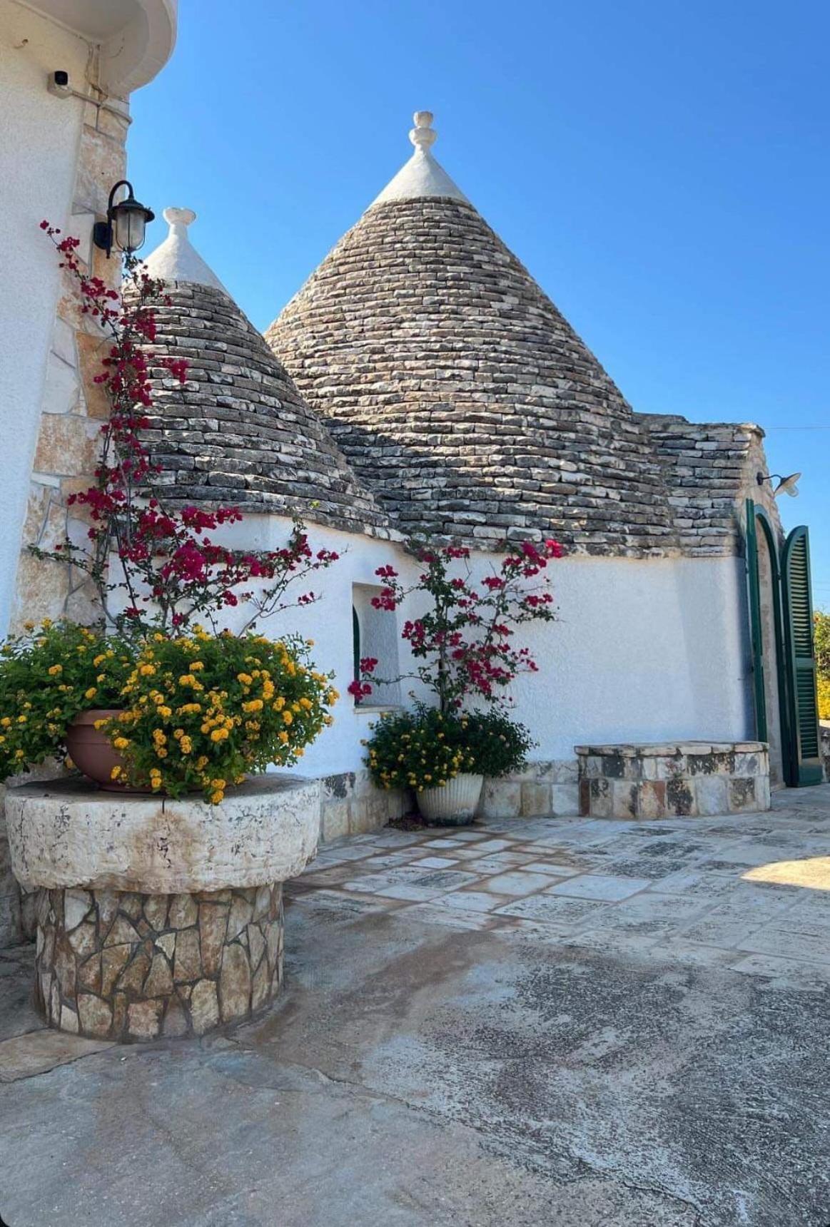 I Trulli Di Gina Appartamento Trullo 6 Persone Monopoli Bagian luar foto