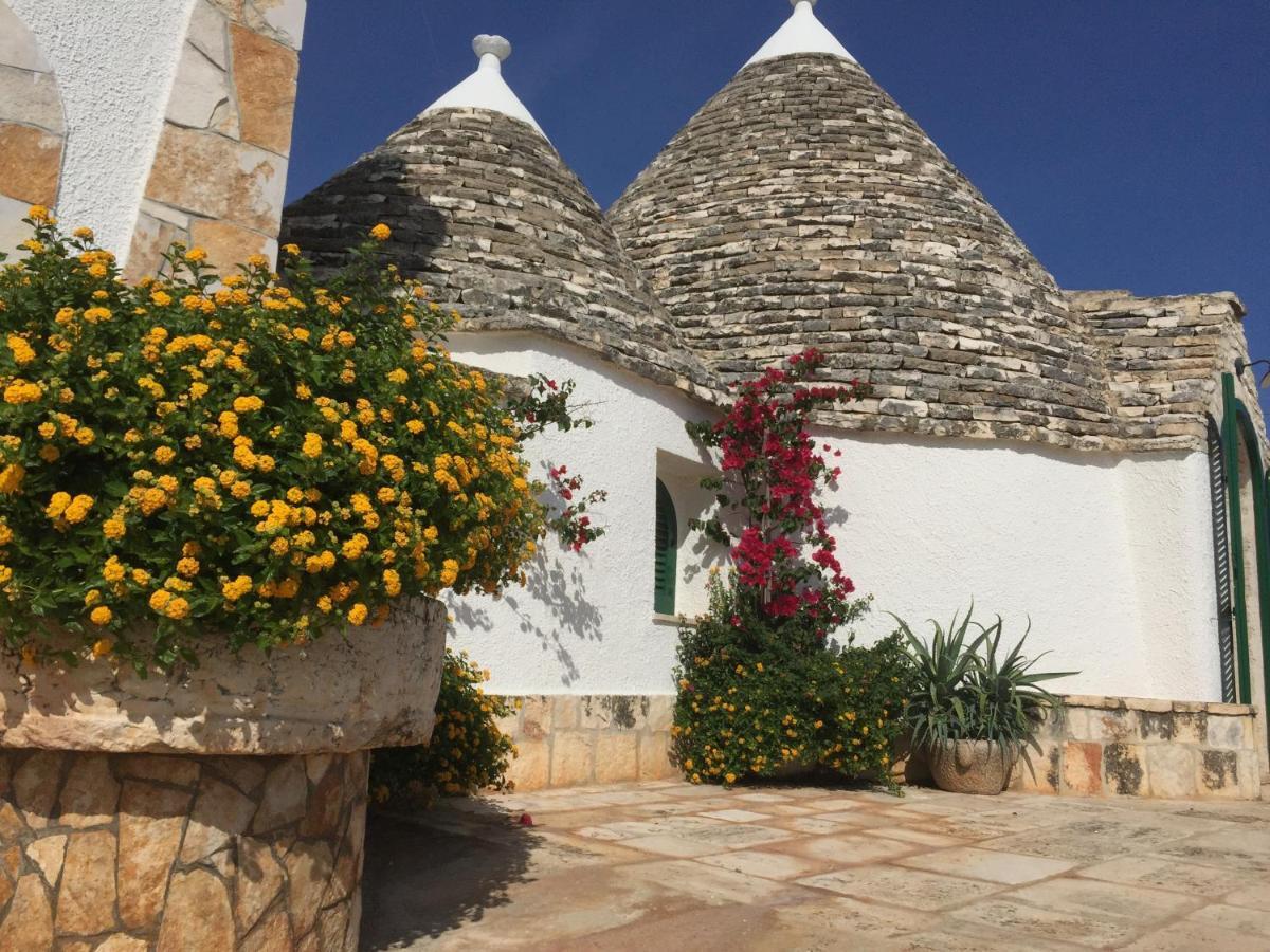 I Trulli Di Gina Appartamento Trullo 6 Persone Monopoli Bagian luar foto