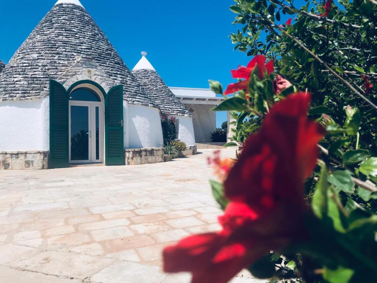 I Trulli Di Gina Appartamento Trullo 6 Persone Monopoli Bagian luar foto