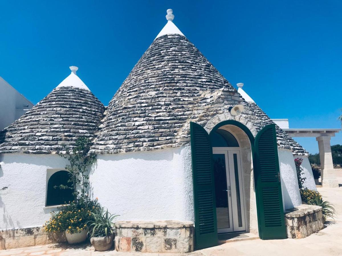I Trulli Di Gina Appartamento Trullo 6 Persone Monopoli Bagian luar foto